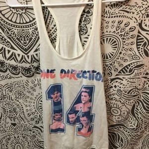 One direction tank top